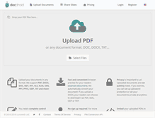 Tablet Screenshot of docdroid.net